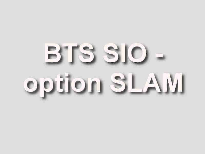 presentation bts sio slam